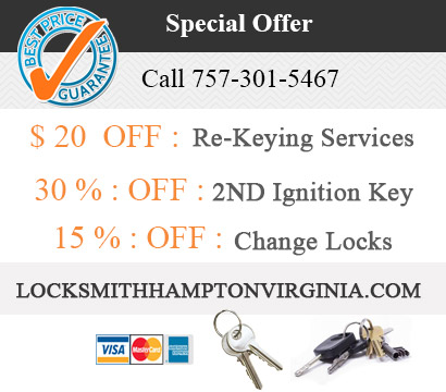 Locksmith hampton virginia offer